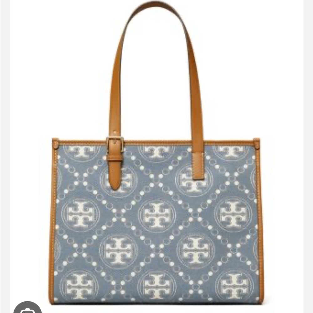 New Tory Burch logo tote